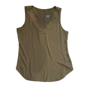 NY & Company | EUC Olive Green Sleeveless Top